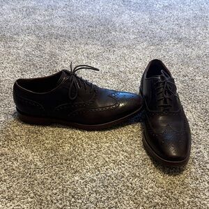 Cole Haan Dark Brown Leather Oxfords
